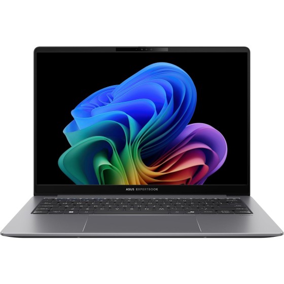 ASUS ExpertBook P5 Copilot+ PC AI Laptop, Intel® Core™ 7 Processor 258V, 32GB RAM, 1TB SSD, WiFi 6E, Windows 11 Home, Misty Grey, P5405CSA-DH76