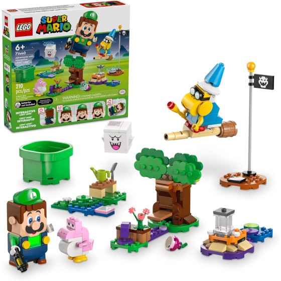 LEGO Super Mario Super Mario Adventures with Interactive Luigi Toy