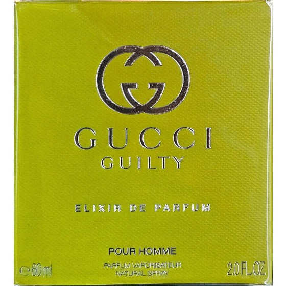 Gucci Guilty by Gucci for Men 2.0 oz Elixir de Parfum Spray